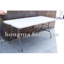Hot Sale 6ft Plastic Folding Rectangular Table for Banquet, Picnic, Party